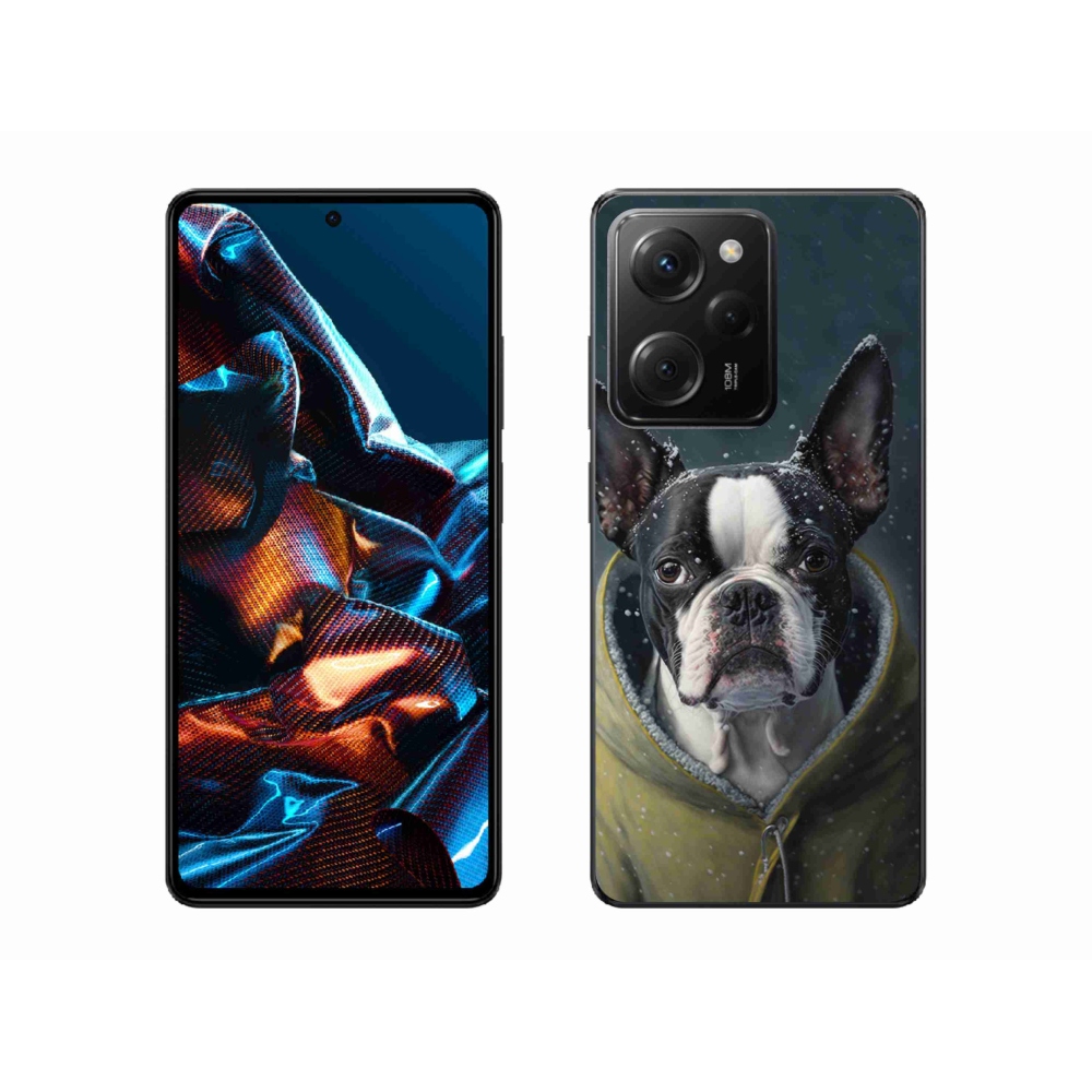 Gél borítás mmCase a Xiaomi Poco X5 Pro 5G számára - bulldog