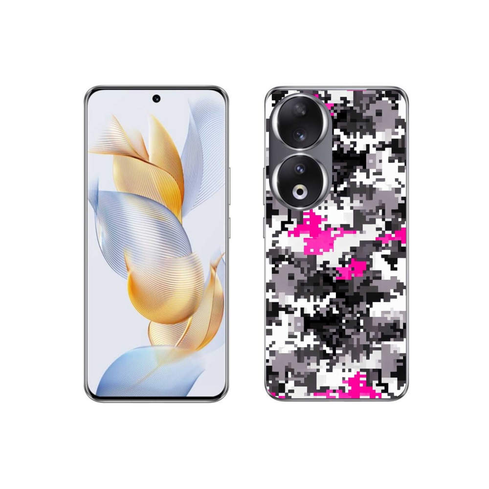 Zselés borítás mmCase a Honor 90-hez - terepszínű minta 4