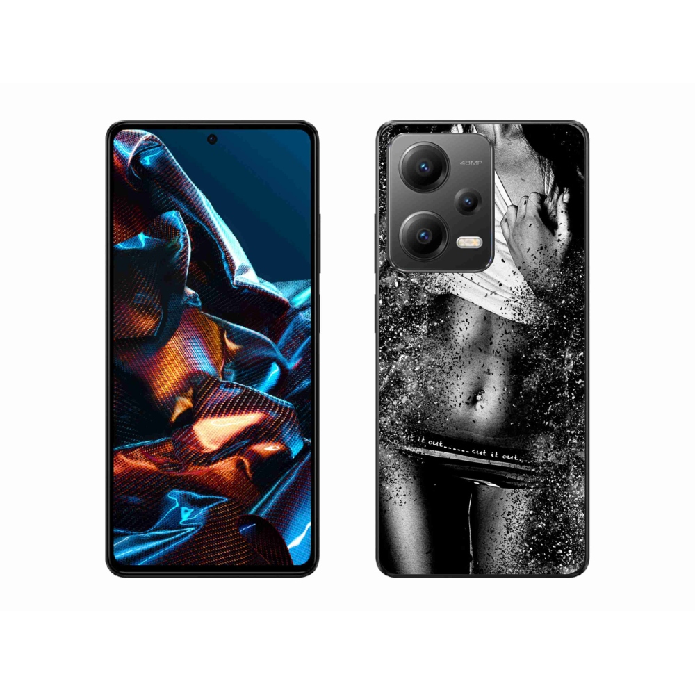 Gél borítás mmCase a Xiaomi Redmi Note 12 Pro 5G-hez - szexi nő 1