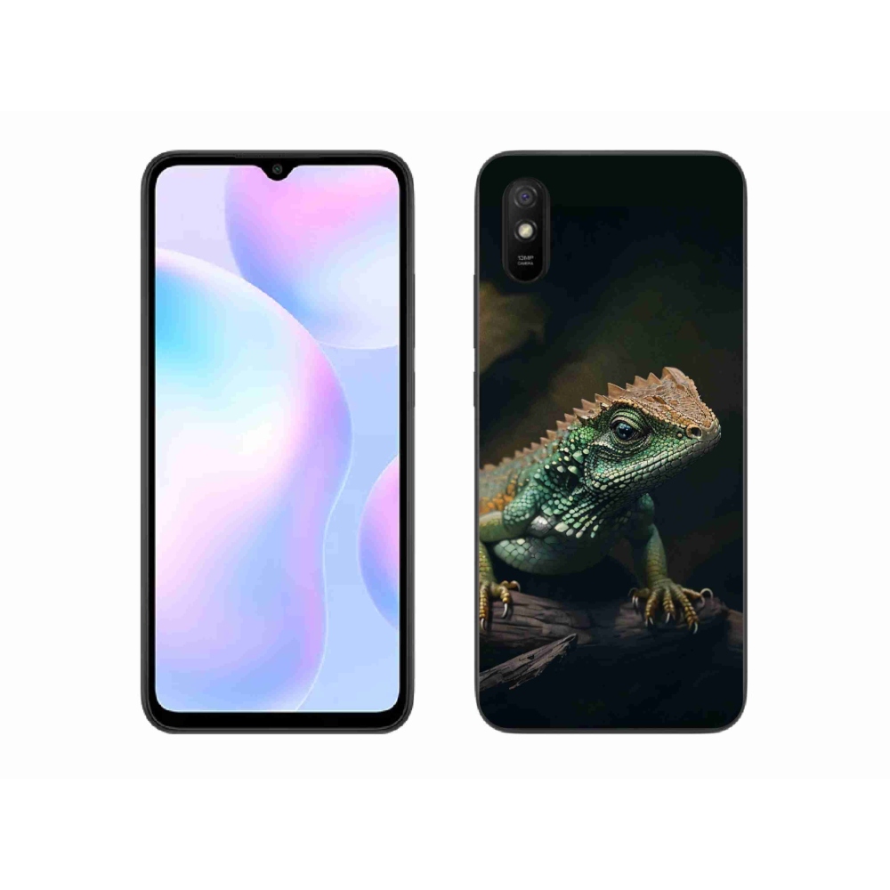 Gél borítás mmCase a Xiaomi Redmi 9A számára - gyík