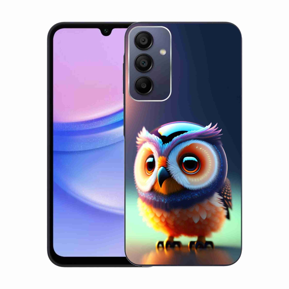 Zselés borítás mmCase Samsung Galaxy A15 4G/5G - bagoly