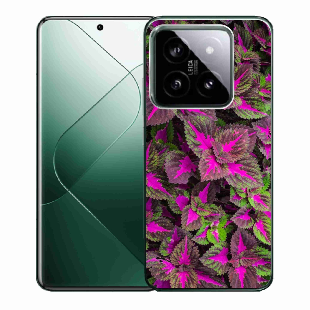 Gél borító mmCase a Xiaomi 14 - virágok 10