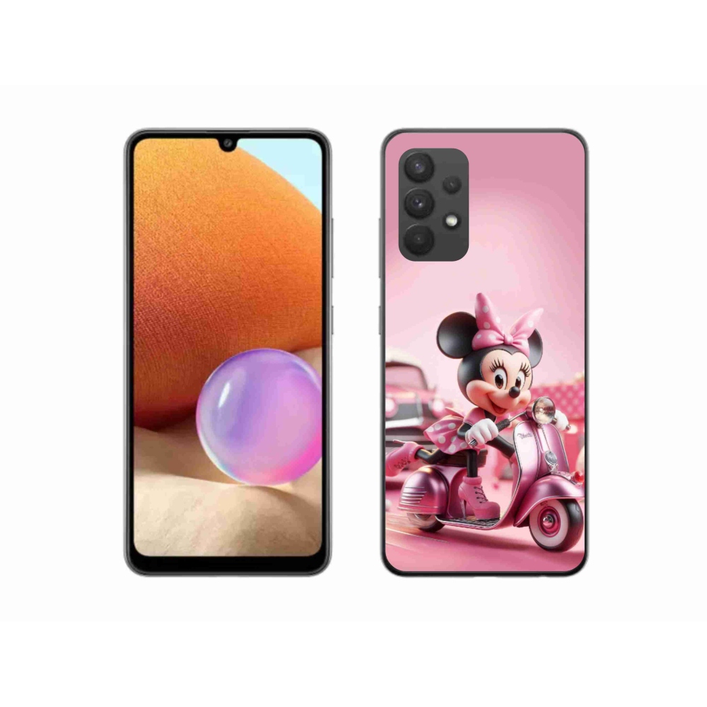 Gél védőburkolat mmCase Samsung Galaxy A32 4G - minnie 1