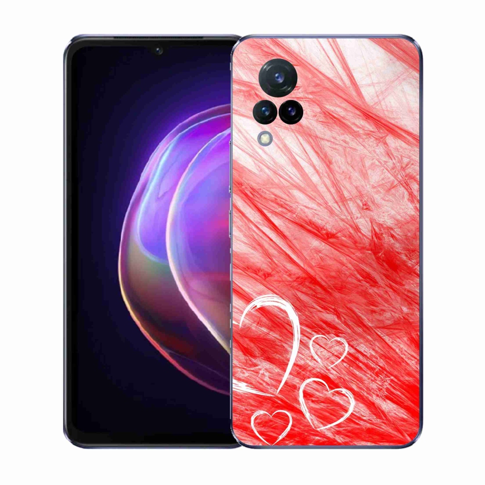 Gél borítás mmCase a Vivo V21 4G/5G-n - szív