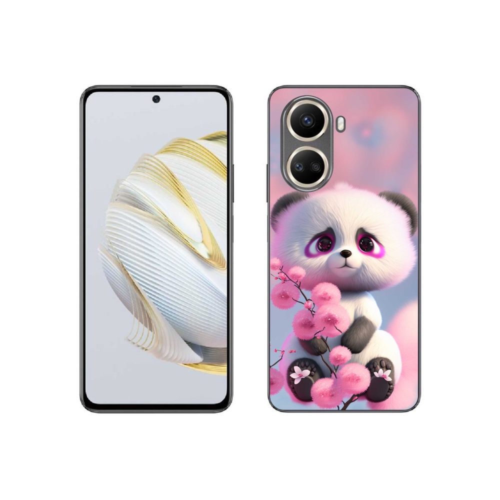 Gél borító mmCase a Huawei Nova 10 SE-hez - aranyos panda 1