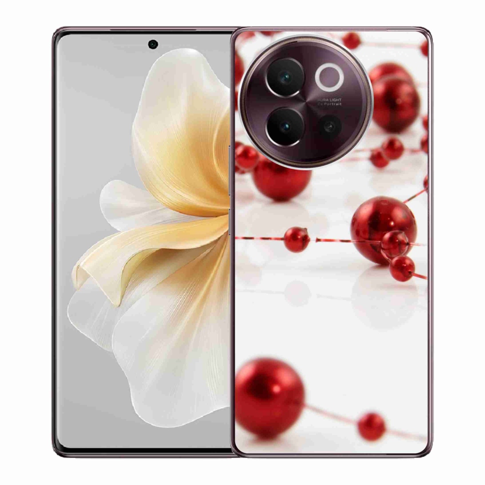 Gél borító mmCase a Vivo V40 Lite 5G-hez - karácsonyi lánc