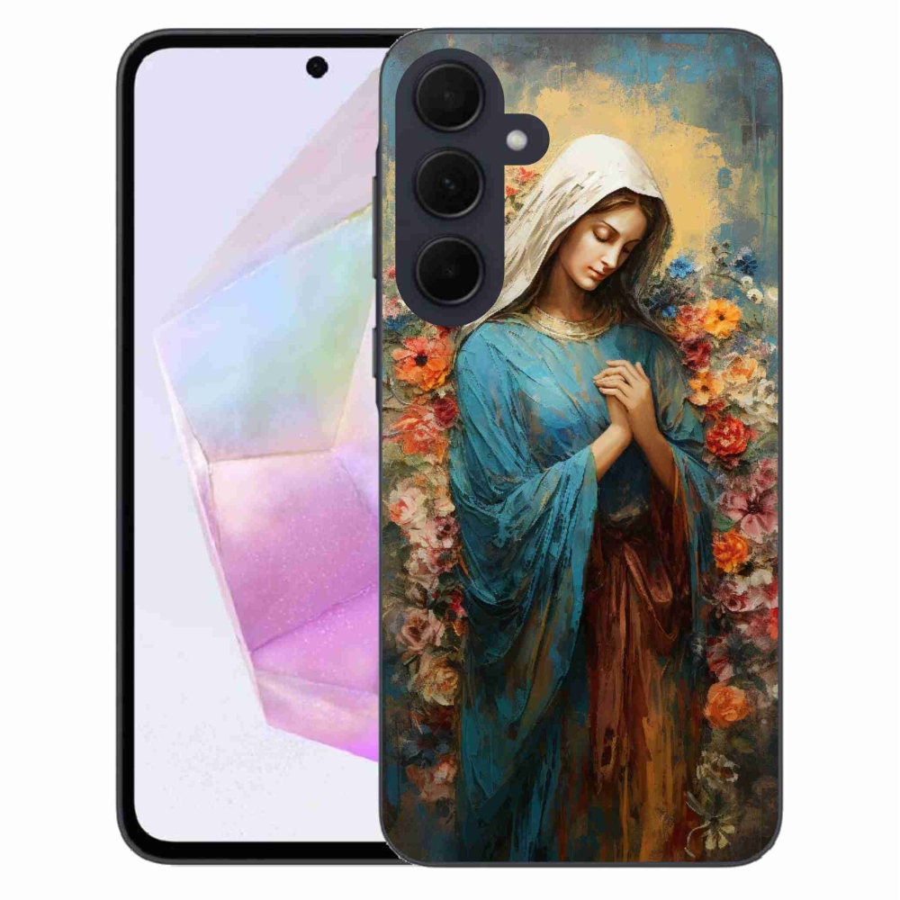 Zselés borítás mmCase Samsung Galaxy A35 5G - szent nőhöz