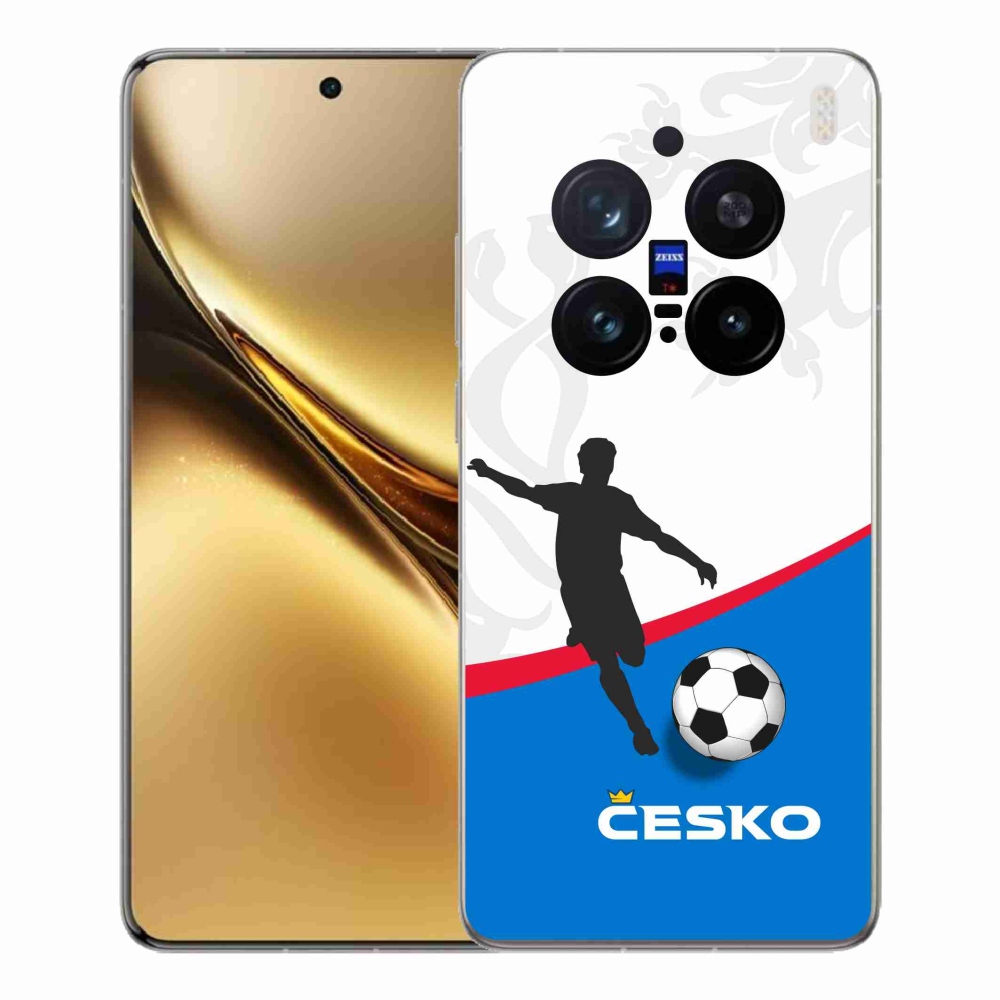 Gél borítás mmCase a Vivo X200 Pro 5G - futball Csehország 1