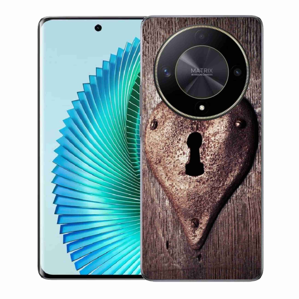 Gél borítás mmCase a Honor Magic 6 Lite 5G készülékhez - szív alakú zár