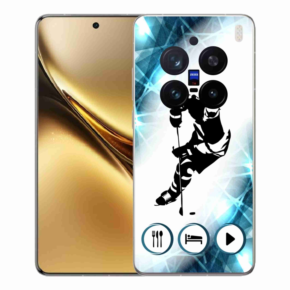 Zselés borítás mmCase a Vivo X200 Pro 5G-n - jégkorong 1