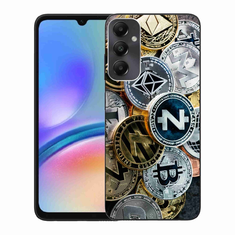 Gél borítás mmCase Samsung Galaxy A05s készülékhez - kriptovaluták