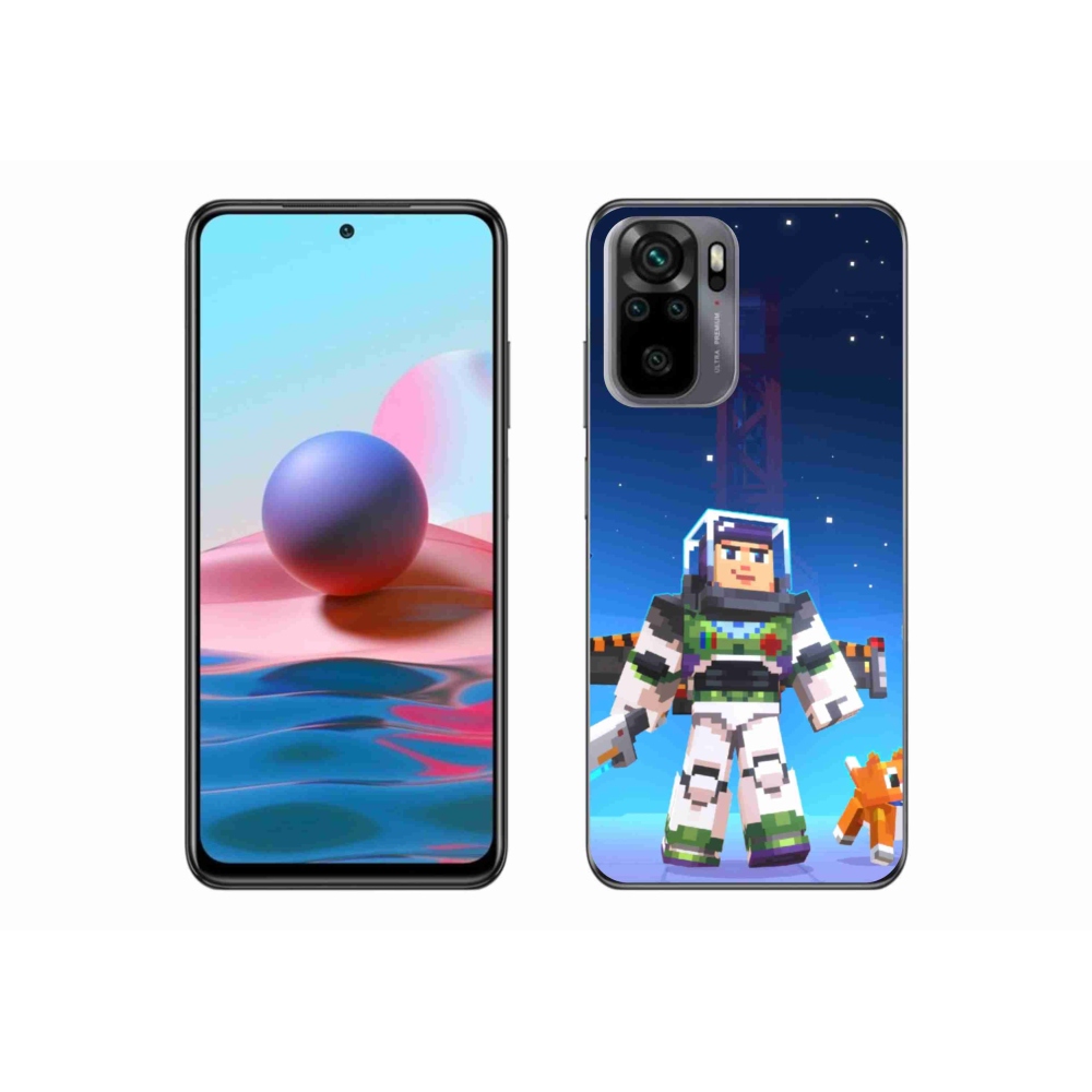 Gél borítás mmCase a Xiaomi Redmi Note 10S-hez - minecraft 2
