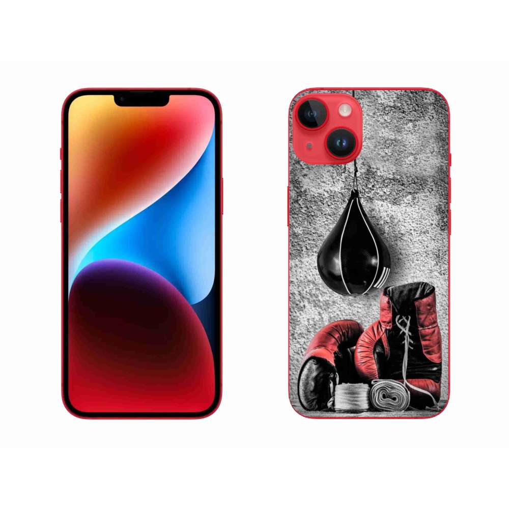 Gél borítás mmCase iPhone 14 Plus készülékhez - bokszzsák és kesztyű