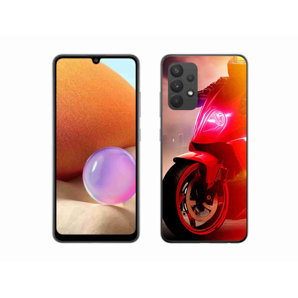 Gél borítás mmCase Samsung Galaxy A32 4G - motorkerékpárhoz