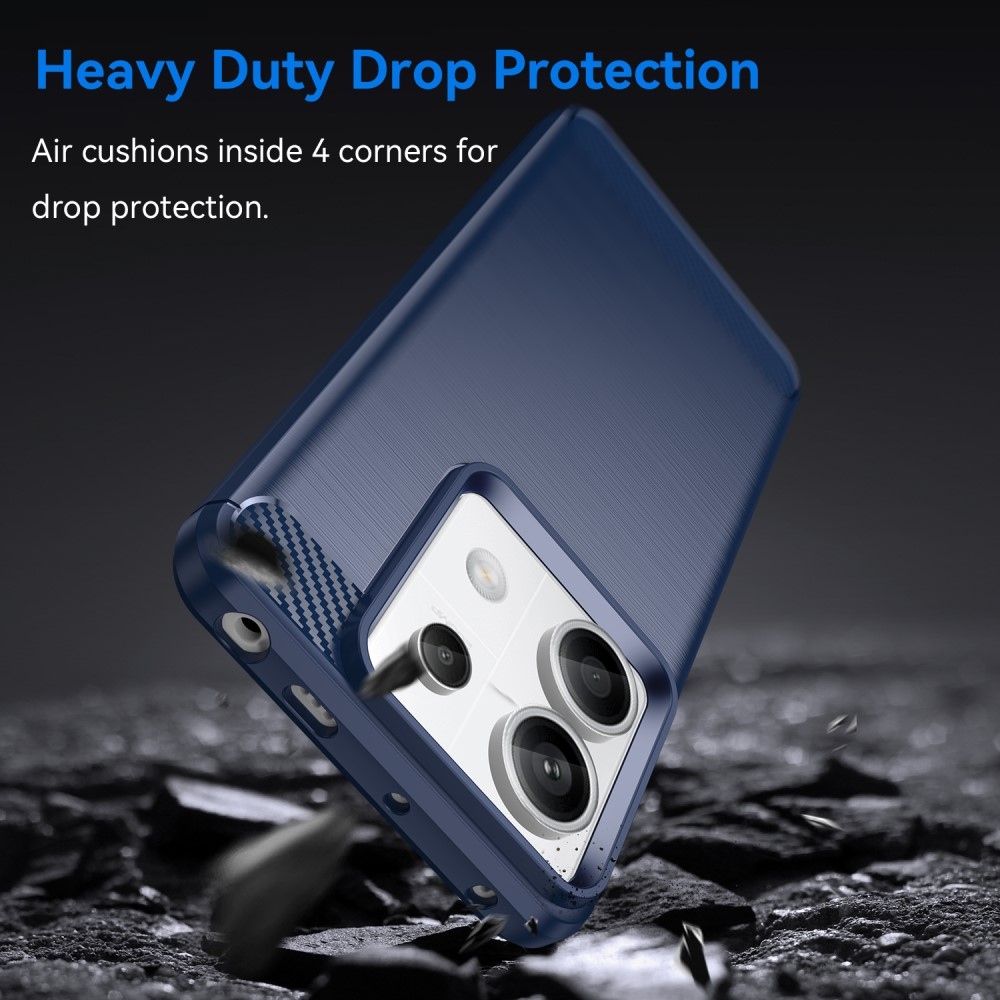 Szénálló zselés tok Xiaomi Redmi Note 13 Pro 5G/Poco X6 5G - kék