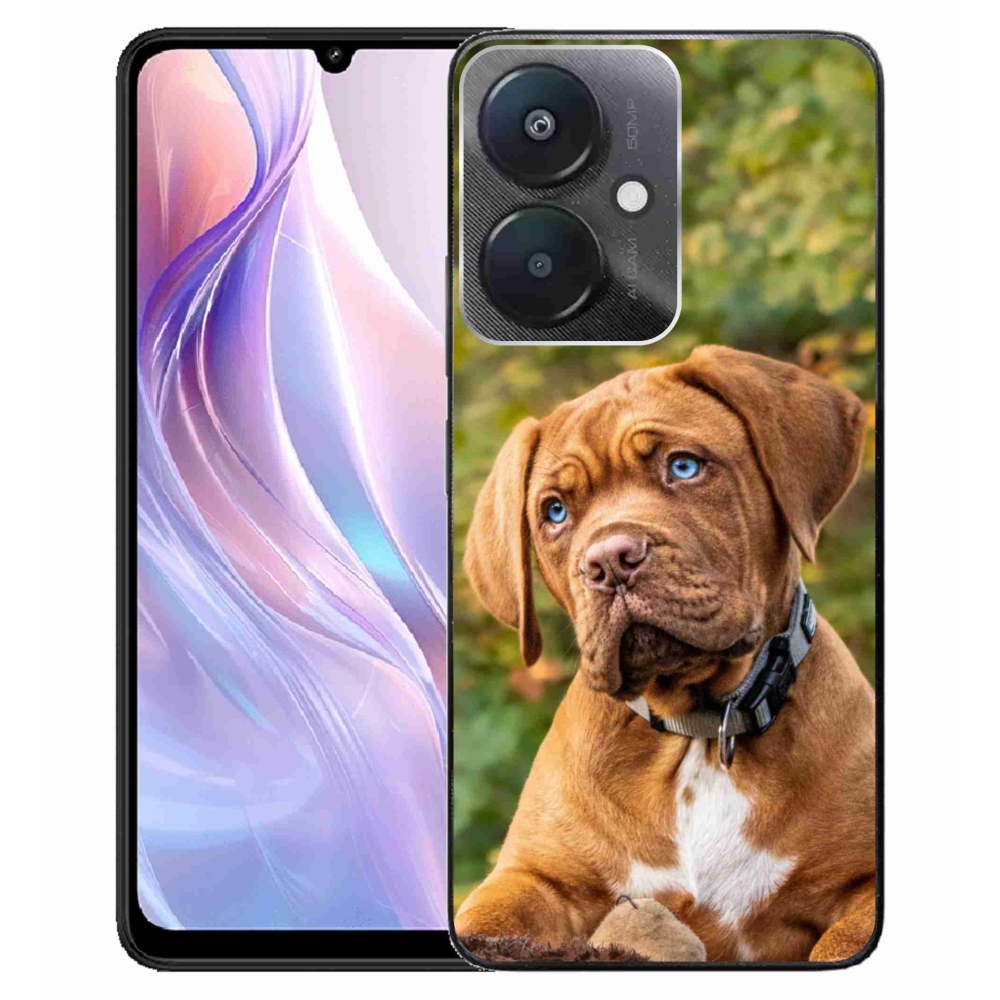 Gél borítás mmCase a Xiaomi Redmi 13C 5G - kölyökkutyakölyökhöz