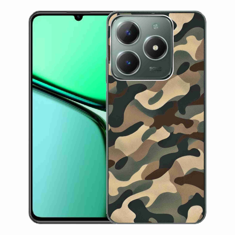 Gél borítás mmCase a Realme C61 készülékhez - álcázó minta 11