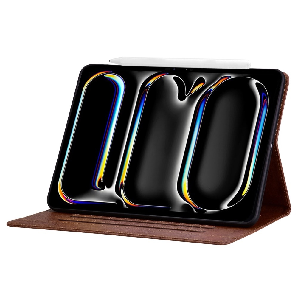 Üzleti táblagép tok iPad Air 13 (2024)/(2025) - barna