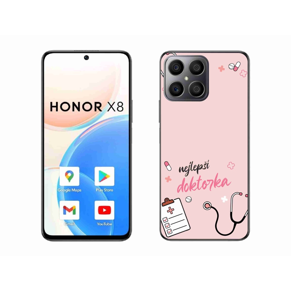 Gél borítás mmCase a Honor X8 4G számára - a legjobb orvos