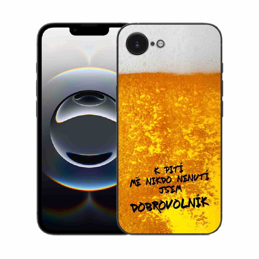 Gél borítás mmCase iPhone 16e készülékhez - sör motívum 4