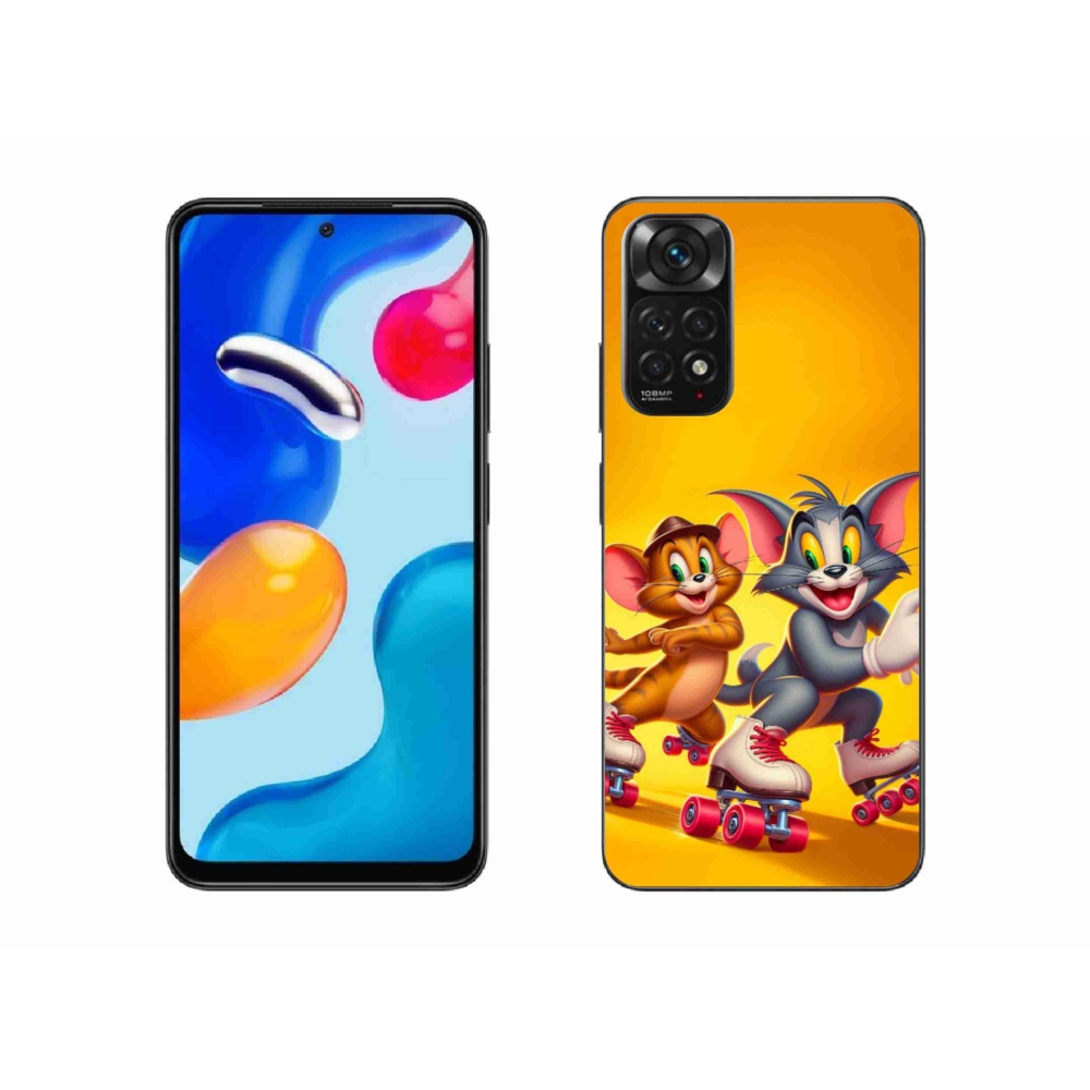 Gél borítás mmCase a Xiaomi Redmi Note 11 4G-hez - tom a jerry