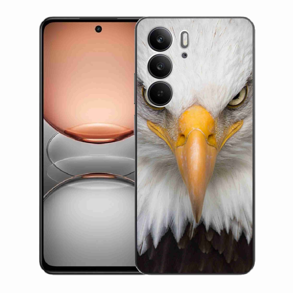 Zselés borítás mmCase a Realme C75-hez - eagle