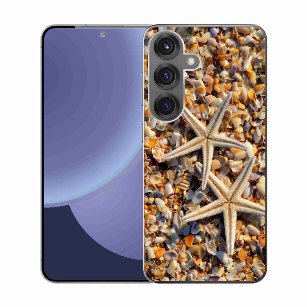 Zselés borítás mmCase Samsung Galaxy S25 készülékhez - tengeri csillag