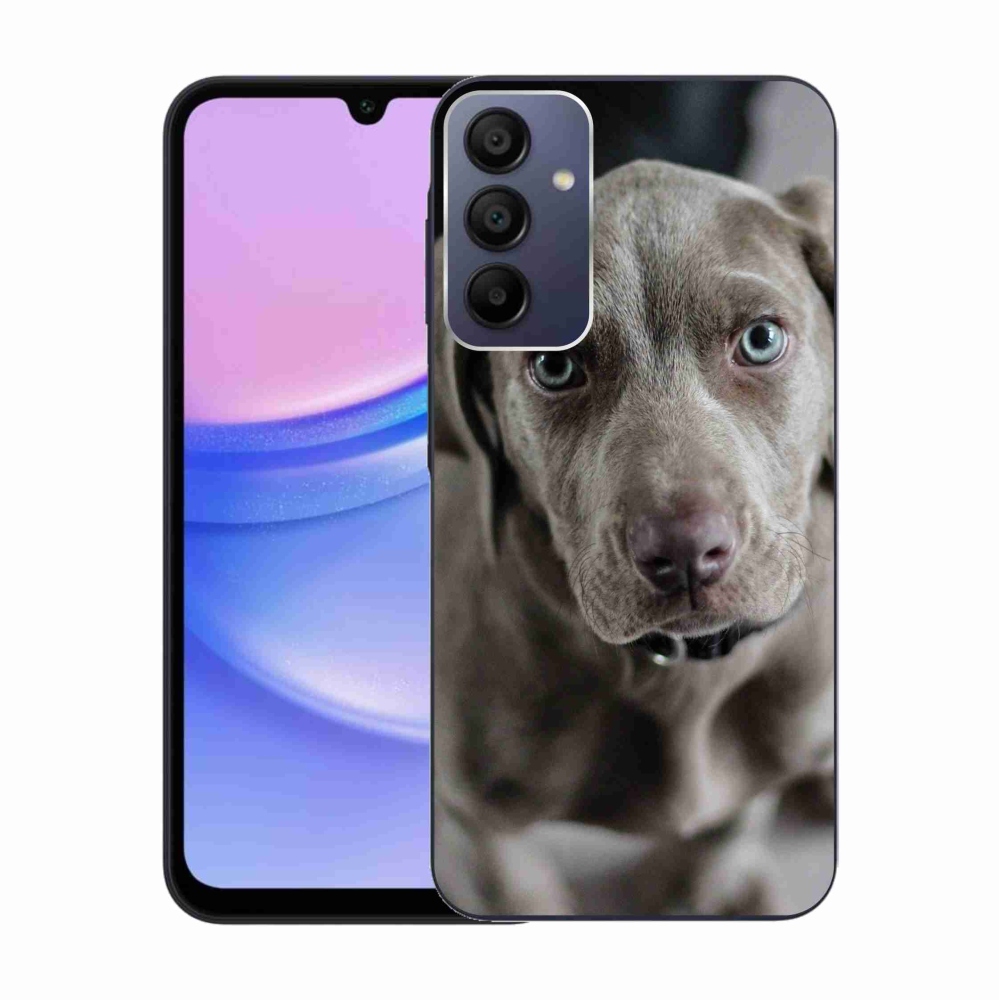 Gél tok mmCase a Samsung Galaxy A15 4G/5G készülékhez - Weimaraner