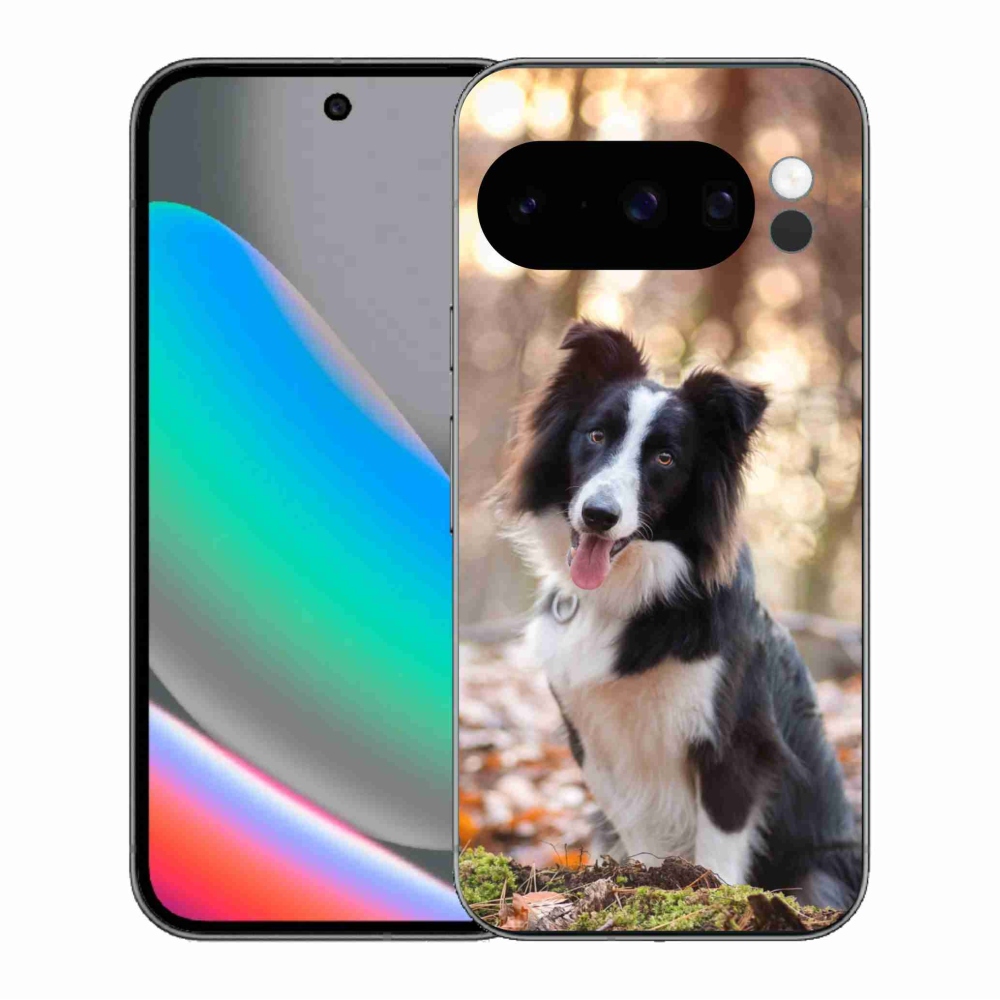Gél borítás mmCase a Google Pixel 10 Pro számára - border colie 1