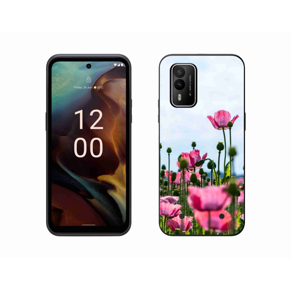 Zselés borítás mmCase a Nokia XR21 készülékhez - mákos színű