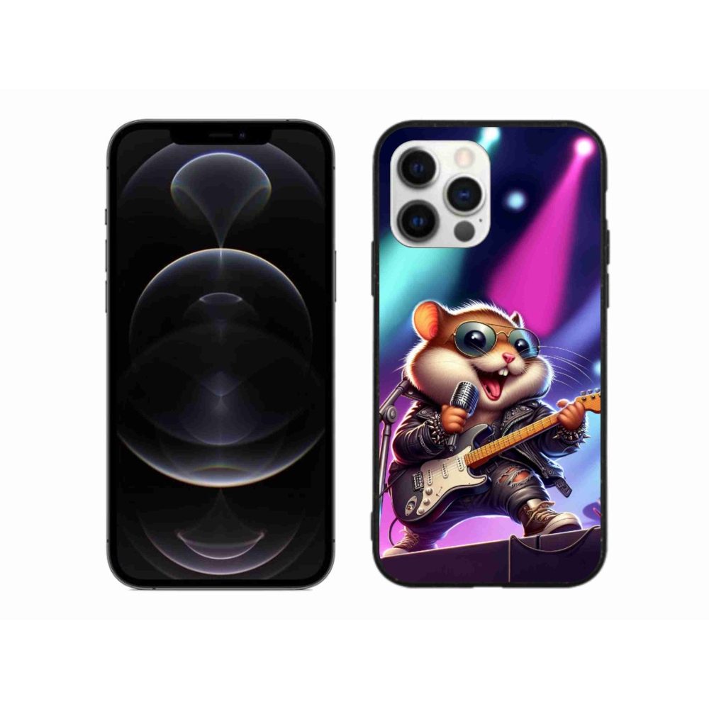 Zselés borítás mmCase iPhone 12 Pro Max készülékhez - hörcsög hintaló