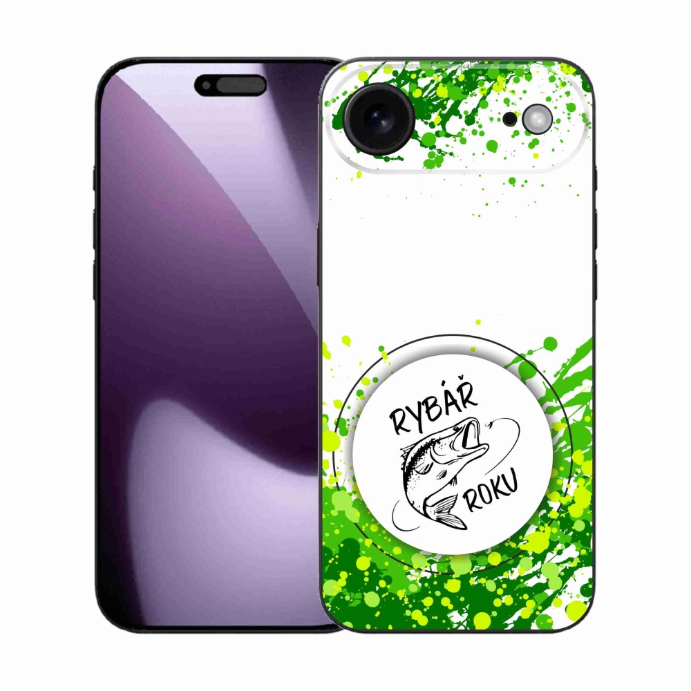 Gél borítás mmCase iPhone 17 Air készülékhez - Az év halászának fehér háttere