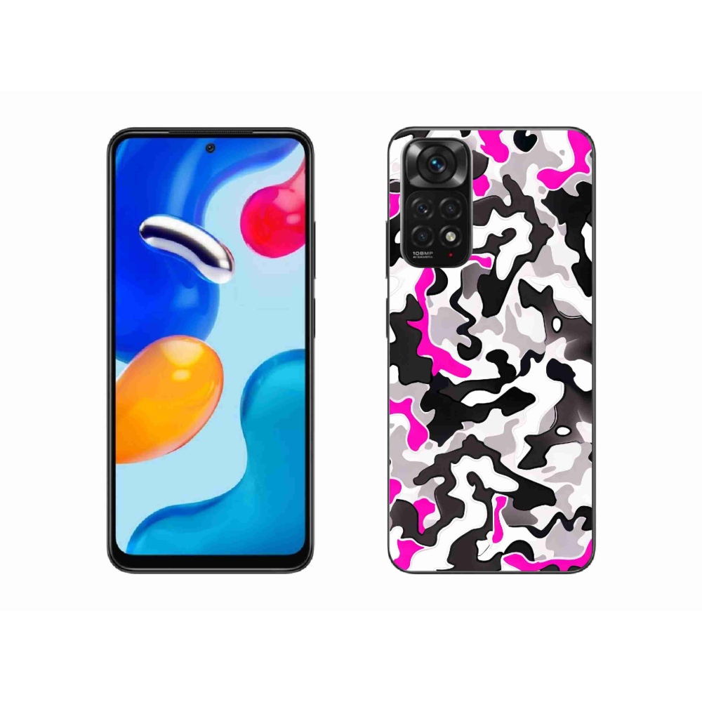 Gél borítás mmCase a Xiaomi Redmi Note 11S 4G-hez - terepszínű minta 5