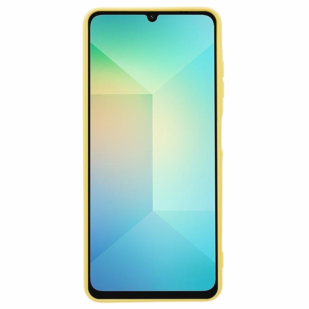 Arc zselés tok Samsung Galaxy A06 4G - sárga