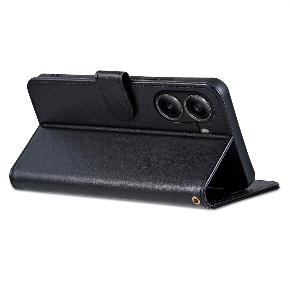 AZNS könyv tok a Xiaomi Poco X7 Pro 5G-hez - fekete