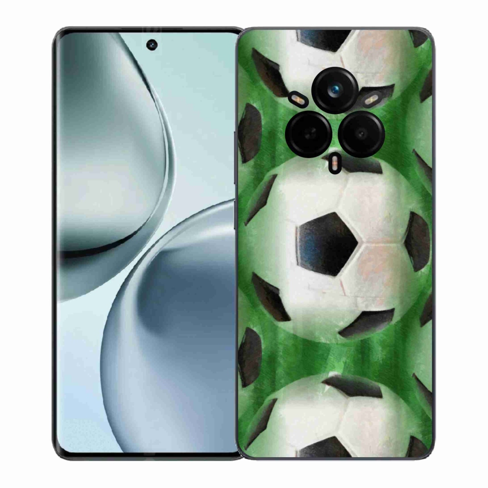 Gél borítás mmCase a Realme 14 Pro 5G számára - focilabda