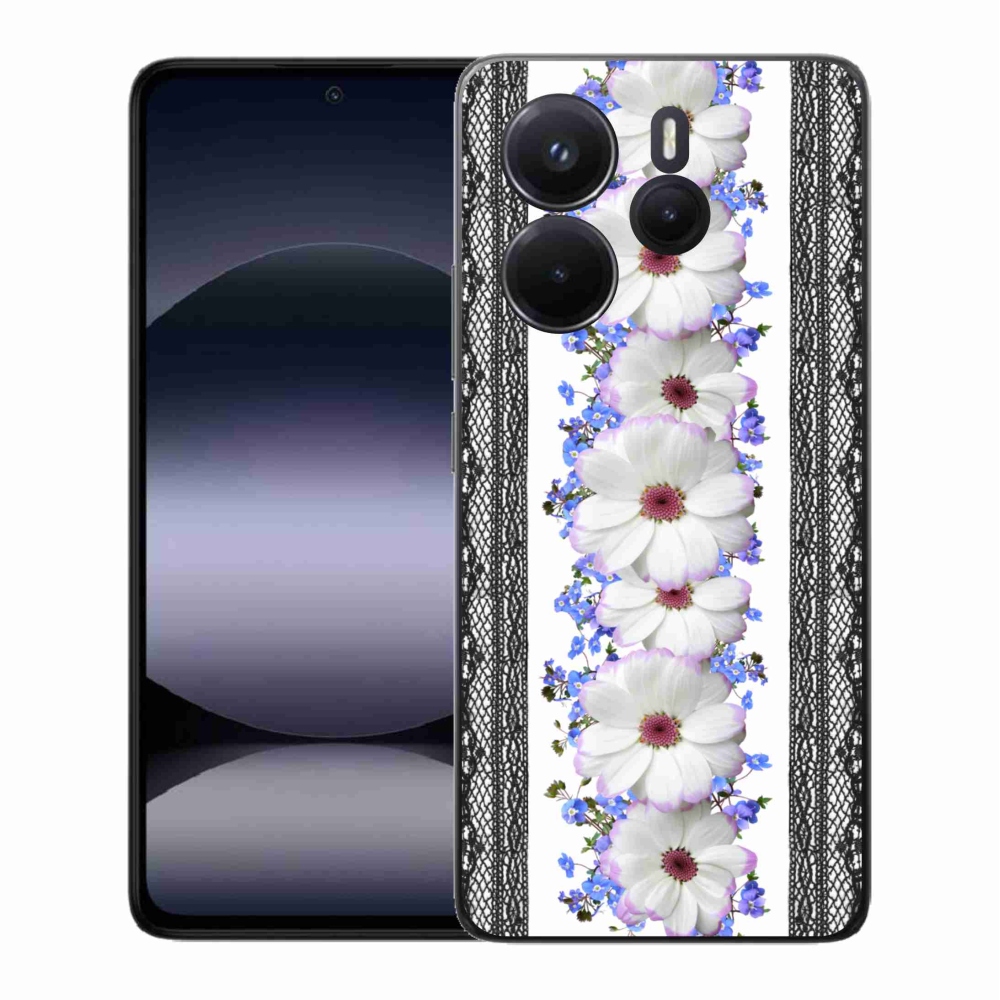 Gél borító mmCase a Xiaomi Redmi Note 14 - virágok 8