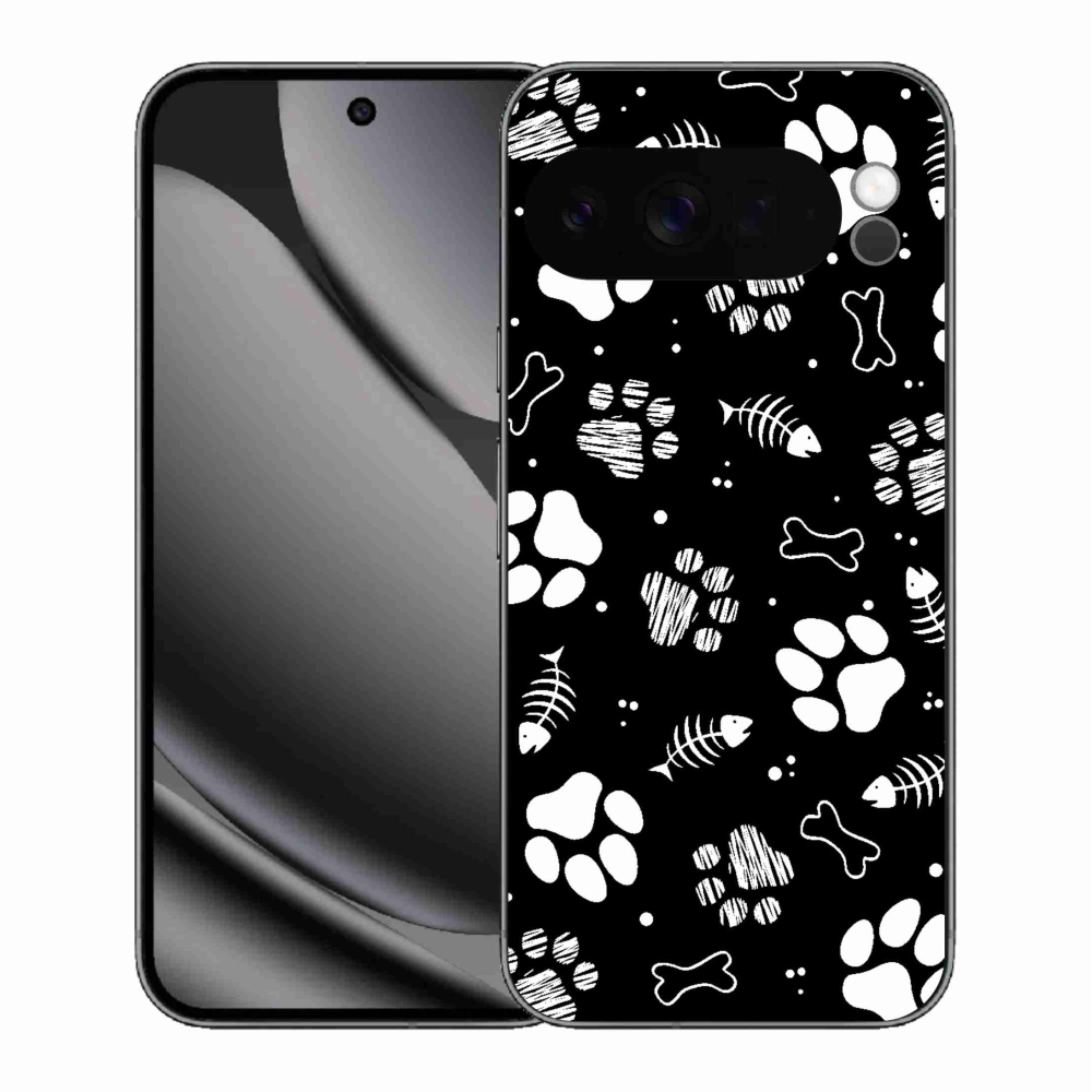 Gél borítás mmCase a Google Pixel 10 Pro XL-hez - kutyamancsok