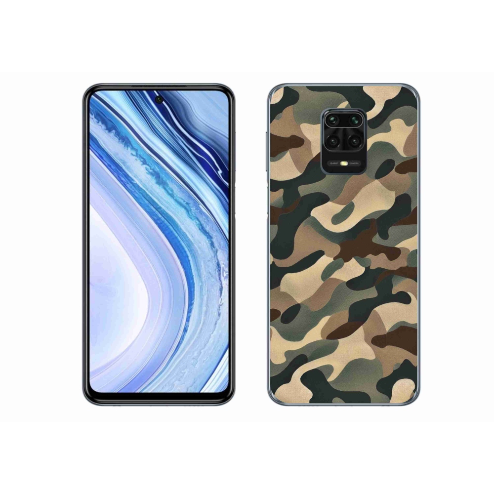 Gél borítás mmCase a Xiaomi Redmi Note 9S-hez - terepszínű minta 11
