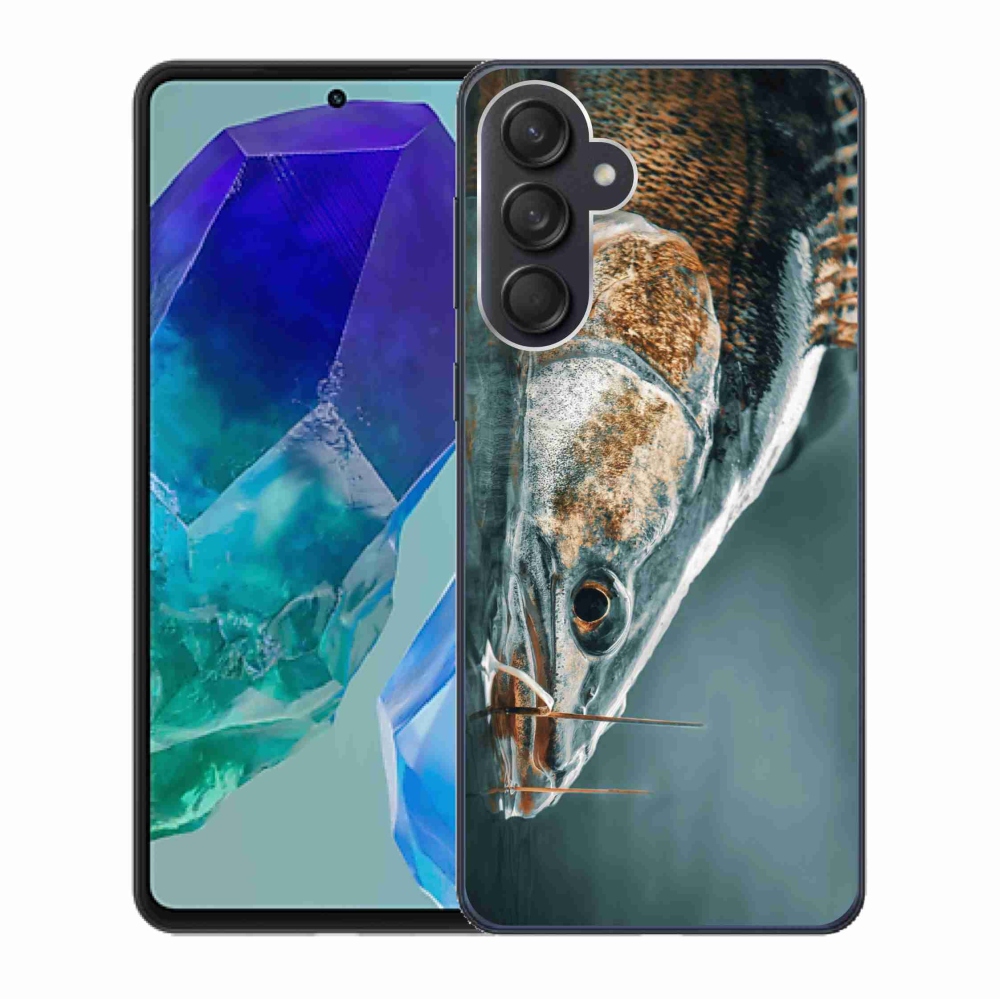 Gél tok mmCase a Samsung Galaxy M55 5G készülékhez - ananász