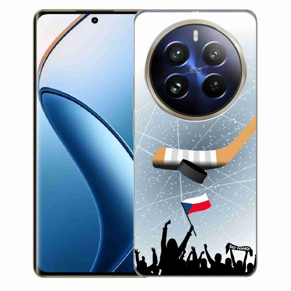 Gél borítás mmCase a Realme 12 Pro 5G/12 Pro+ 5G számára - hoki rajongóknak