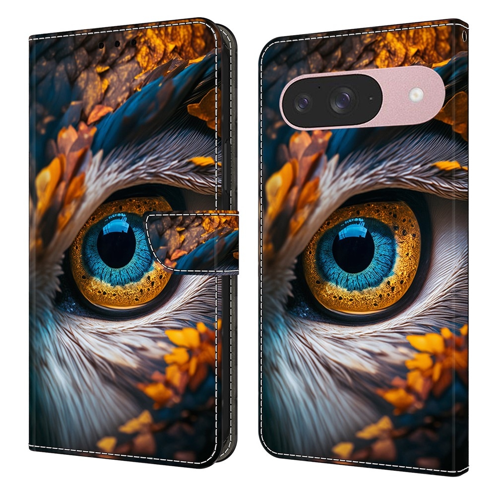 Sima könyves tok a Google Pixel 10 Pro/Pixel 10 számára - eye