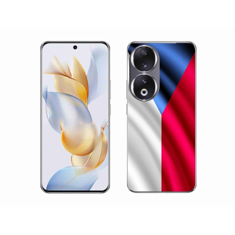Zselés borító mmCase a Honor 90 - cseh zászlóhoz