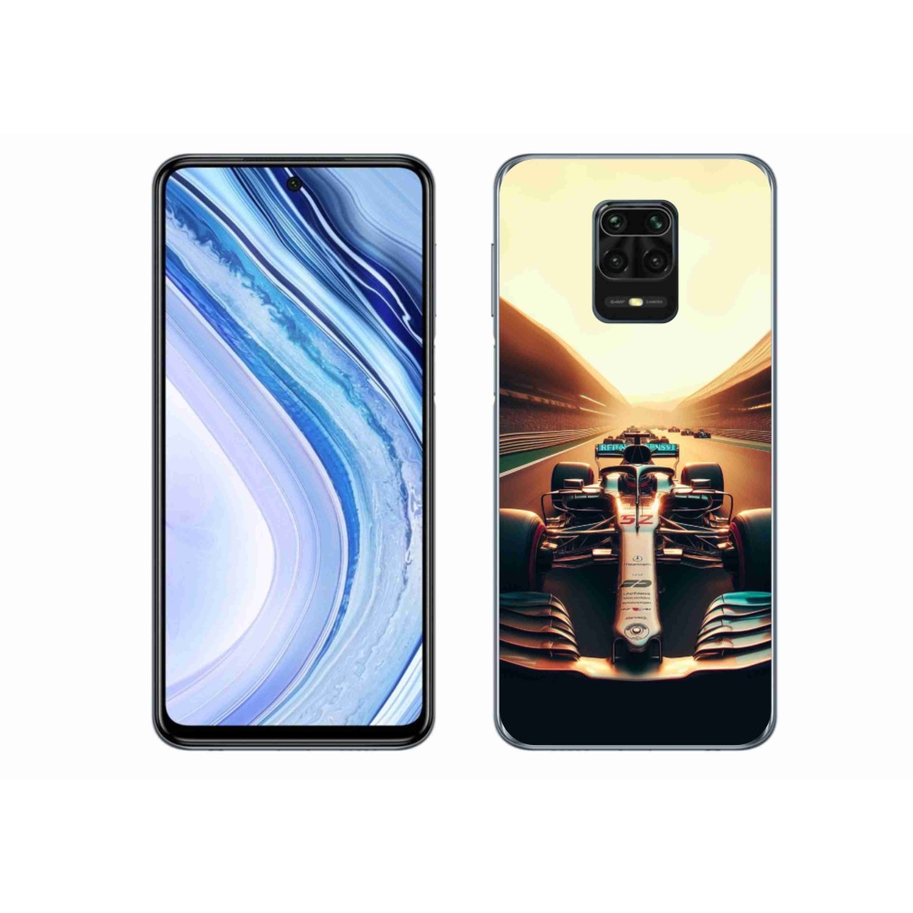 Gél borítás mmCase a Xiaomi Redmi Note 9S-hez - formula 1