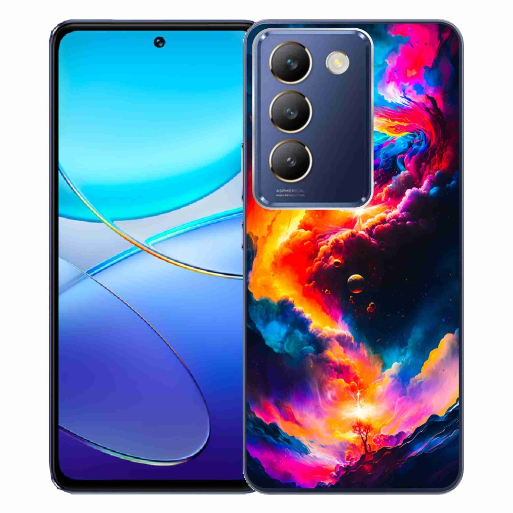 Gél borítás mmCase a Vivo V40 SE 4G/5G készülékhez - absztrakt motívum