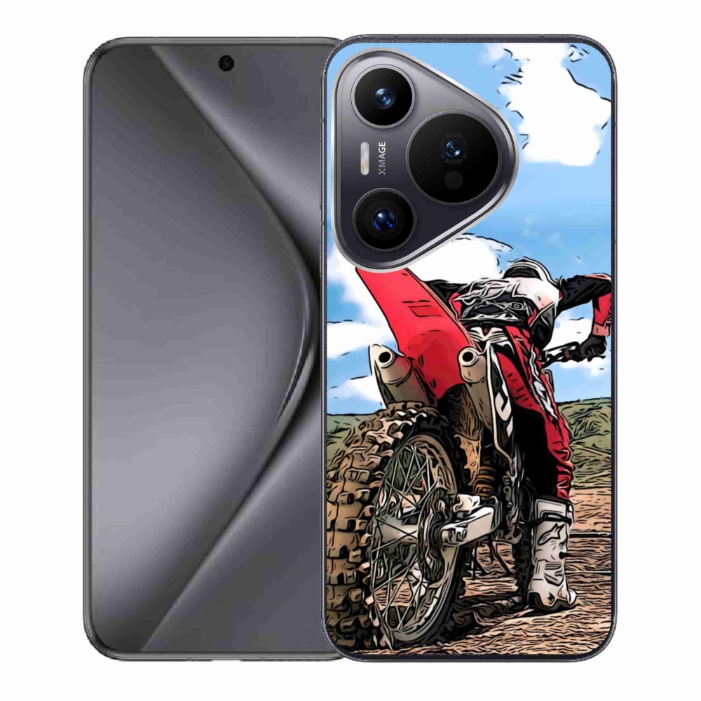 Zselés borítás mmCase a Huawei Pura 70 - moto számára