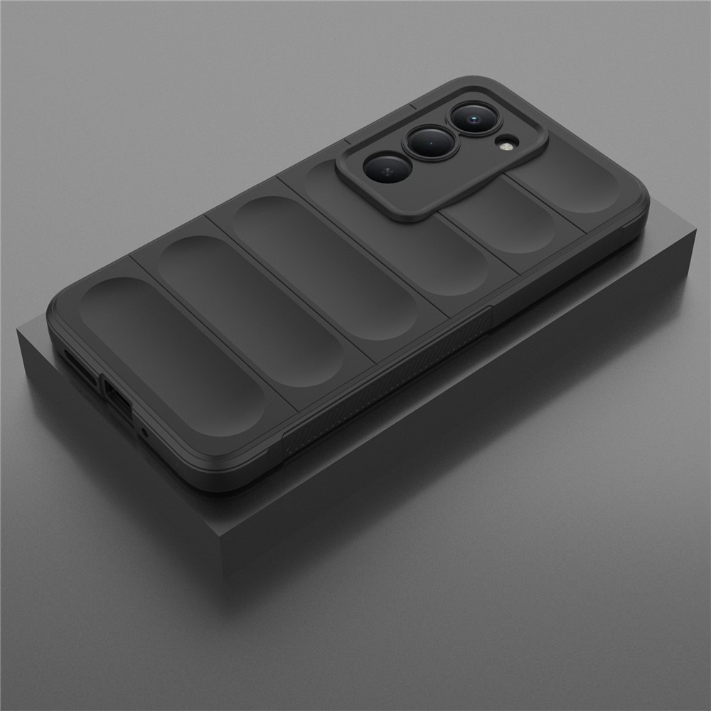 Rugg tartós zselés tok Xiaomi Redmi 15 4G (171mm) - fekete