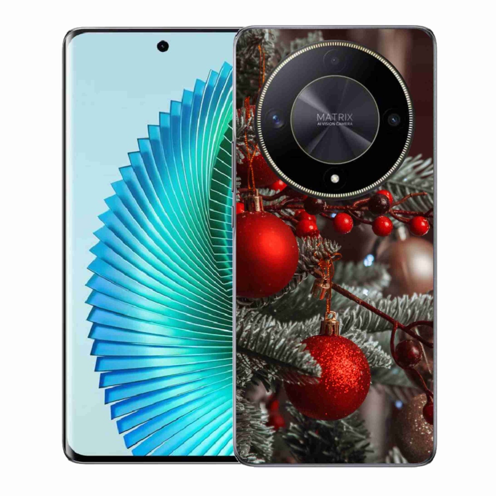 Gél borítás mmCase a Honor Magic 6 Lite 5G számára - karácsonyi dekorációk 2