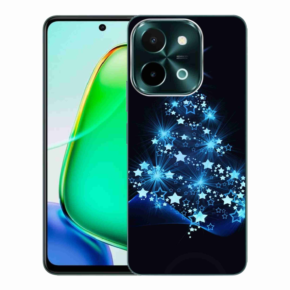 Gél borítás mmCase a Vivo Y28-hoz - Karácsonyfa