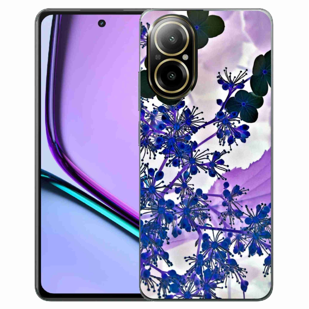 Zselés borító mmCase a Realme C67 készülékhez - hortenzia virág